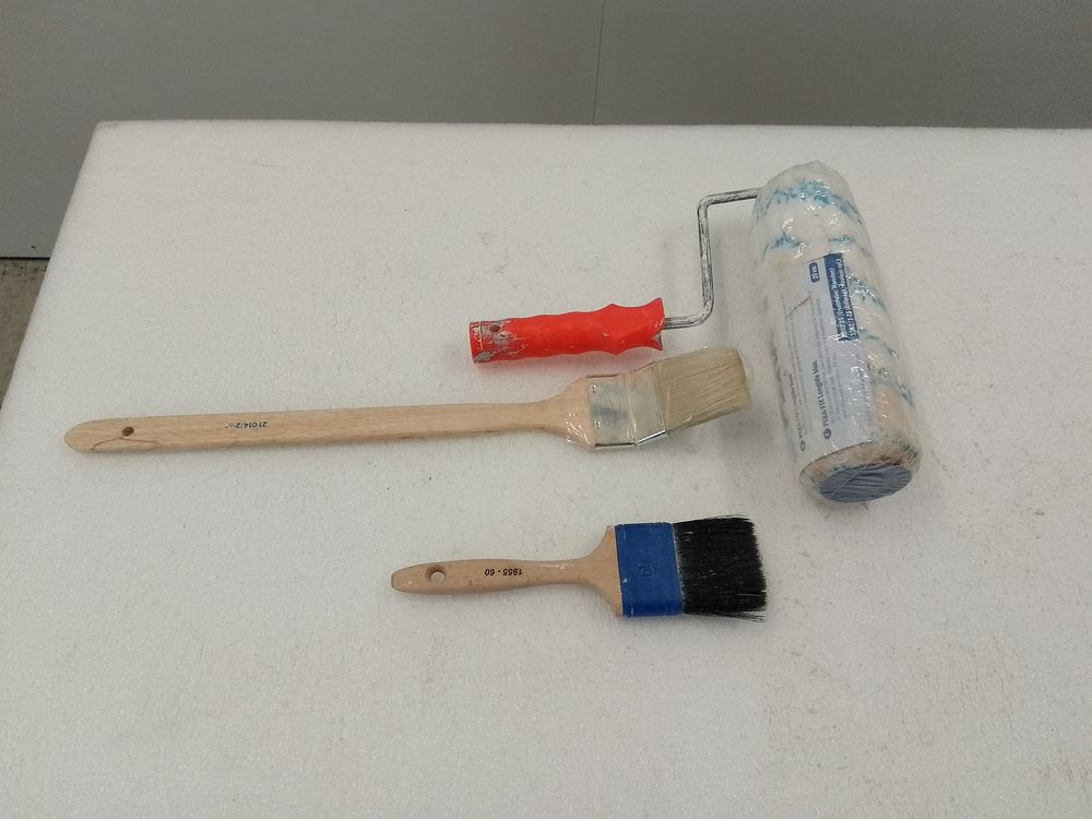 Alle Werkzeuge: Maler-Set: Pinsel, Farbroller PEKA-Fix 25cm – Gebraucht aus Trubschachen von Caddy8