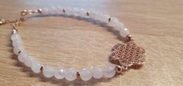 Rosenquarz Armband