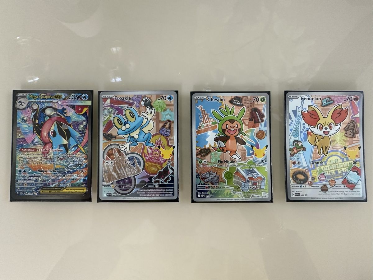 Pokémon Carte collezionabili: Pokémon 36 Karten mit Mega Quajutsu ex – Nuovo (secondo la descrizione) da Niederuzwil venduto da ber_l85q