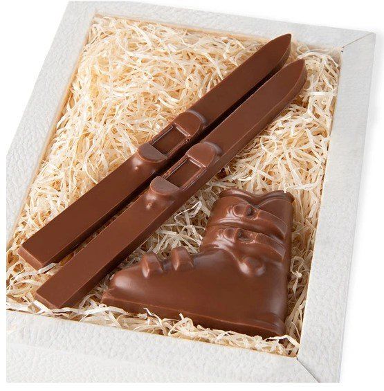 Aliments & Spécialités: Schokoladen Ski Set – Neuf avec emballage d'origine à Winkel par Hot-Chocolat