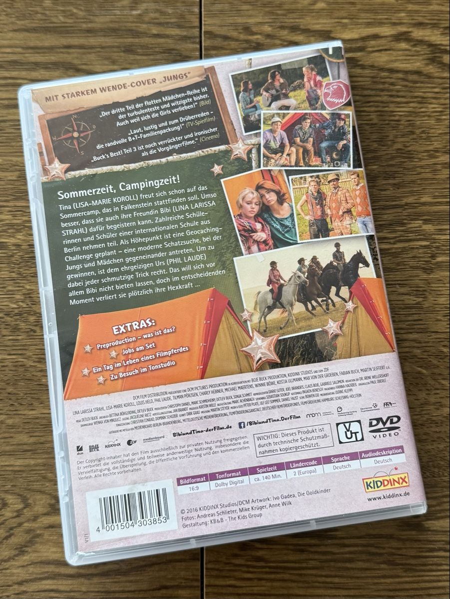 Alle DVDs: Bibi & Tina - Mädchen gegen Jungs DVD – Gebraucht aus Tuggen von jess_gls06 1