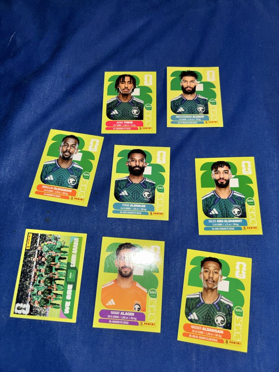 Panini Carte collezionabili: Saudi arabien 8x panini – Nuovo (secondo la descrizione) da Olten venduto da Melxnie_46