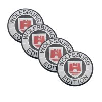 Wolfsburg Edition Felgendeckelaufkleber 56mm Durchmesser Alu