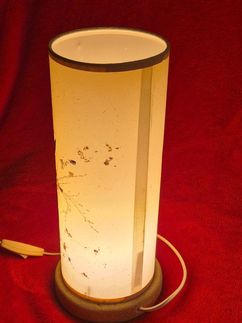 Lampen: Vintage Decorated Parchment Lamp – Gebraucht aus Monthey von McAuthor 3