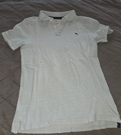 Polohemd Hellblau, Gr. 146/152