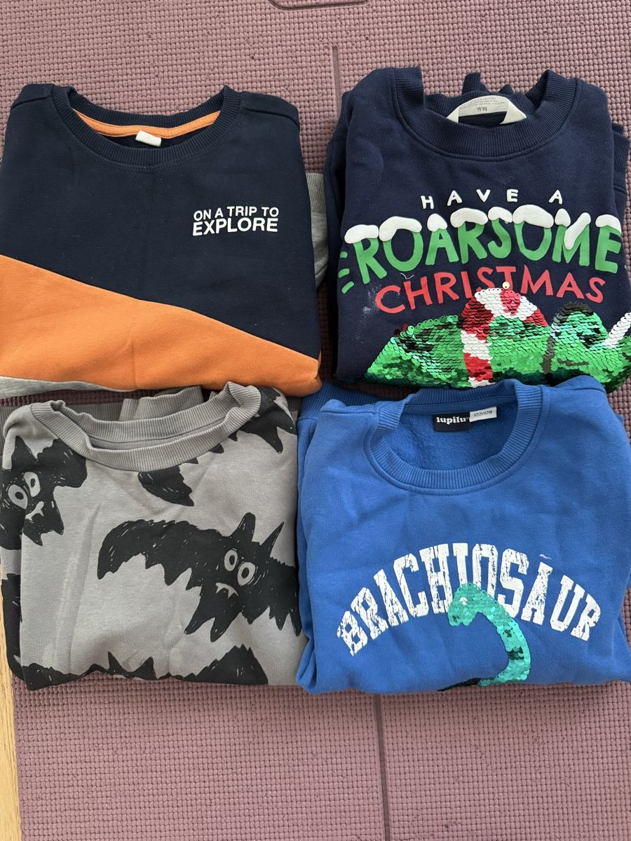 Maglioni & Felpe: 4 Sweatshirts 7-8 Jahre – Usato da Uitikon Waldegg venduto da lin_bth8 1