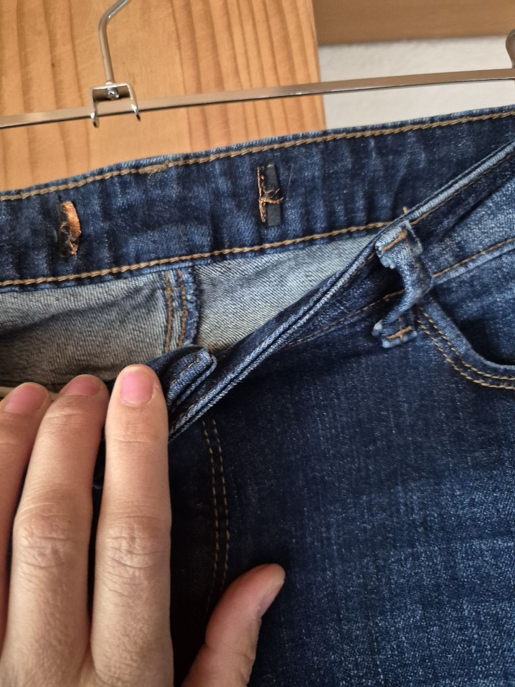 Jeans: Jeans dunkelblau Damen 38 – Usato da Wynigen venduto da La_Talpa 1
