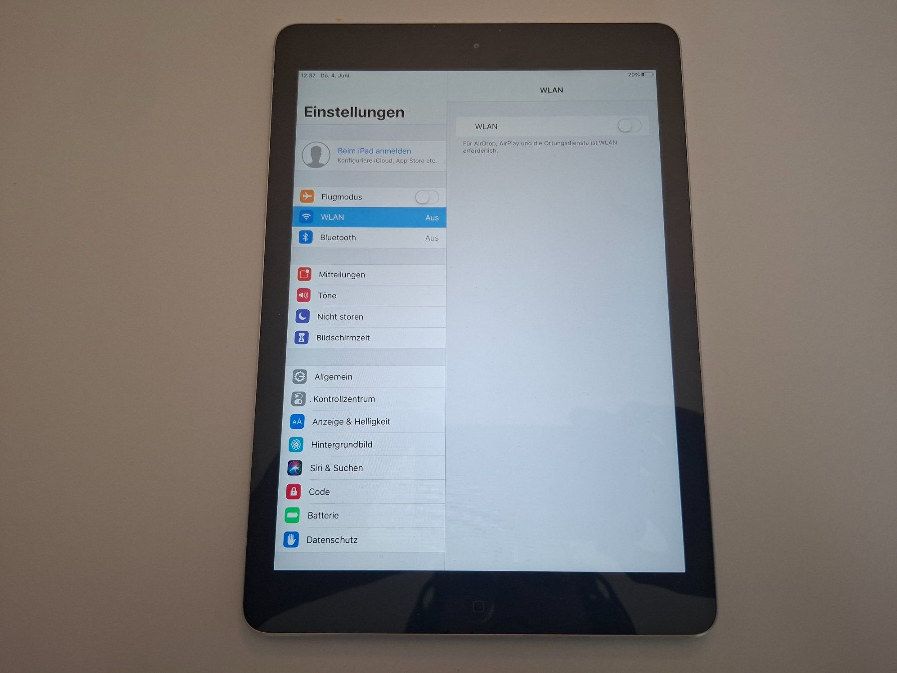 Apple Tablet PC: IPAD 6th Generation (MR7F2FD/A) 32GB ab 49.- – Usato da Sirnach venduto da reign_tg