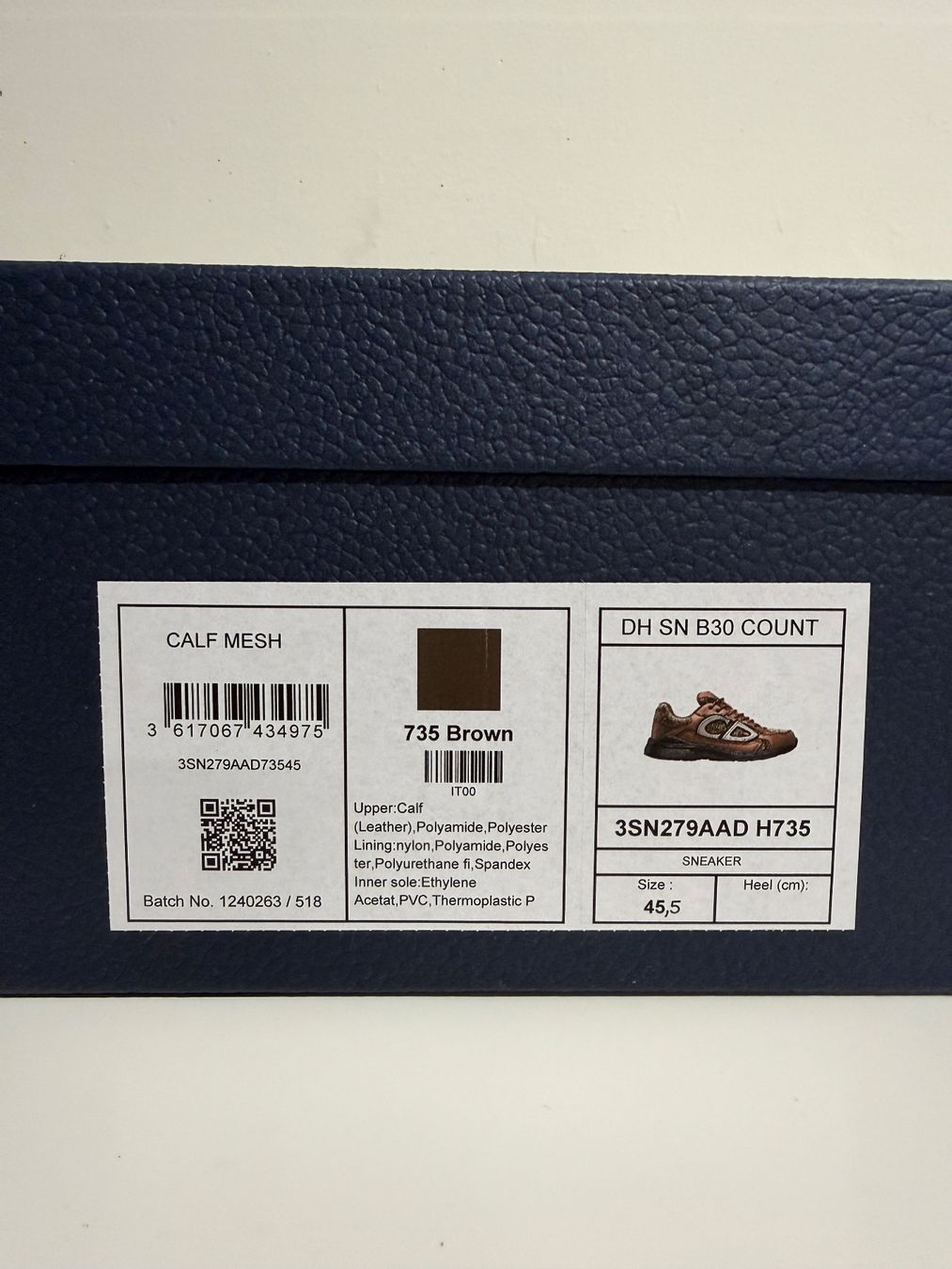 Dior Scarpe da uomo: Dior B30 Countdown Sneaker Gr. 45,5 – Usato da Bern venduto da ElevenFive 2