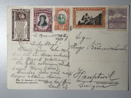 San Marino 1938, Panorama Postcard, top erhalten!