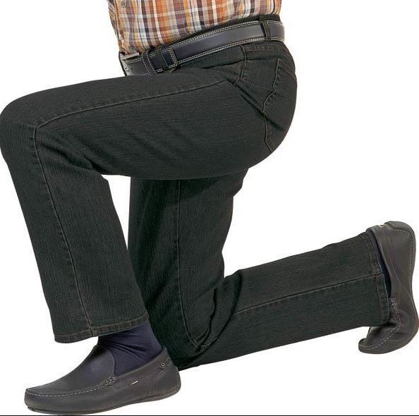 Jeans: 5 Pocket Stretch Jeans, Farbe schwarz, Gr. 27 – Nuovo e nell'imballaggio originale da Koppigen venduto da Ready2Work 1