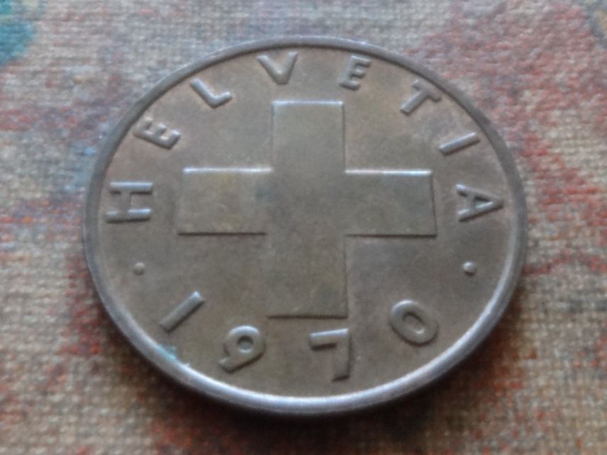 Tutti le monete: 2 Rp. 1970 – Usato da Romanel-sur-Lausanne venduto da Swift13