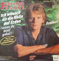Vinyl Single Christian Franke - Ich wünsch' dir die Hölle au