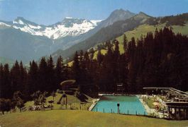 GRUSS aus ADELBODEN - alte BERNER Ansichtskarte