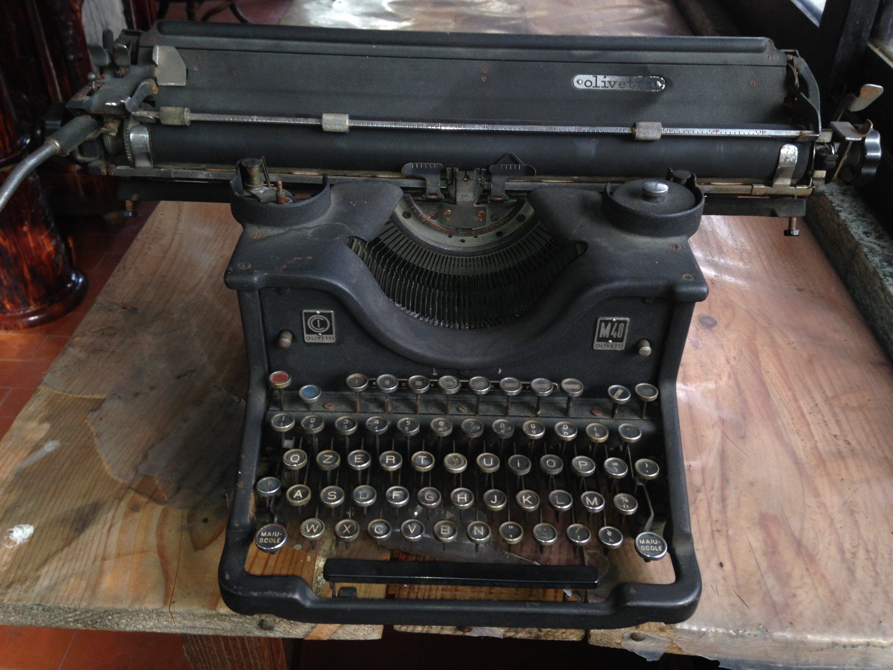 Olivetti Macchine da scrivere: OLIVETTI M40 macchina da scrivere anno 1934 – Usato da Paradiso venduto da ant_9gkz