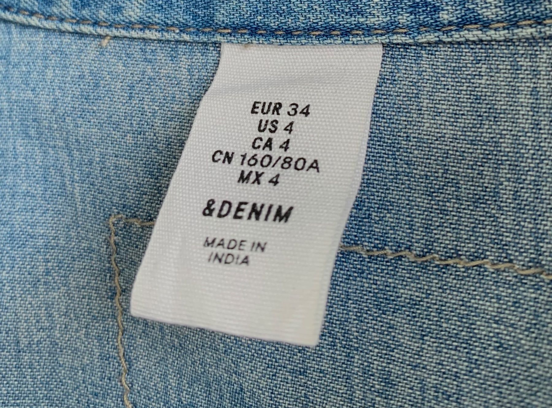 H&M Camicette: Cooles Denim-Hemd von H&M – Usato da Bern venduto da Fraeuleinhonig 2