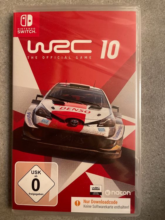 Nintendo Switch - WRC 10 The Official Game - Code In Box | Kaufen Auf ...