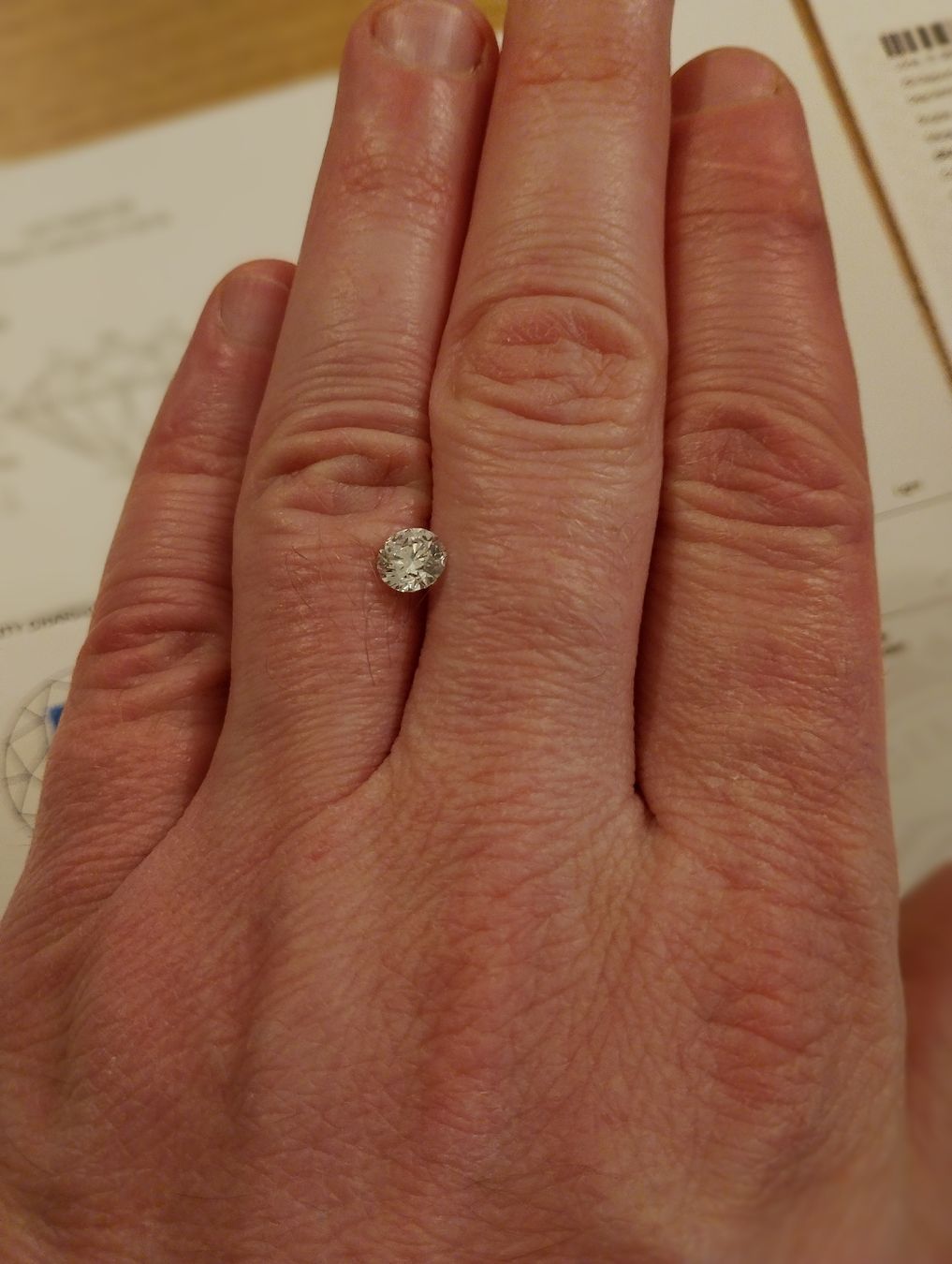 Pietre preziose: 1.03ct Diamond VS1 D 3EX (lab) éco-diamond – Nuovo e nell'imballaggio originale da Genève venduto da Monkey_Soldier 4