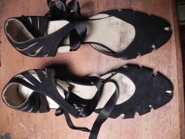 Elegante Sandalen Sandaletten Gr.39 schwarz J.B. Martin