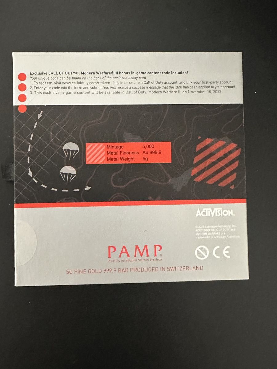 Pamp Metalli preziosi: Goldbarren 5 g Pamp Swiss Made – Nuovo e nell'imballaggio originale da Untersiggenthal venduto da byiggy 6