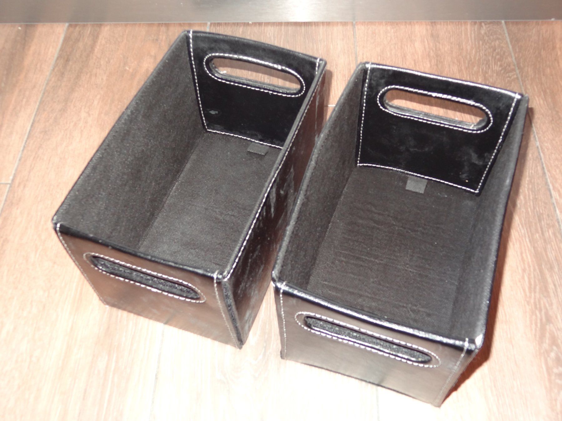 Ikea Altro per la casa: Lot de 2 boîtes de rangement noires – Usato da Satigny venduto da salvatore73 2