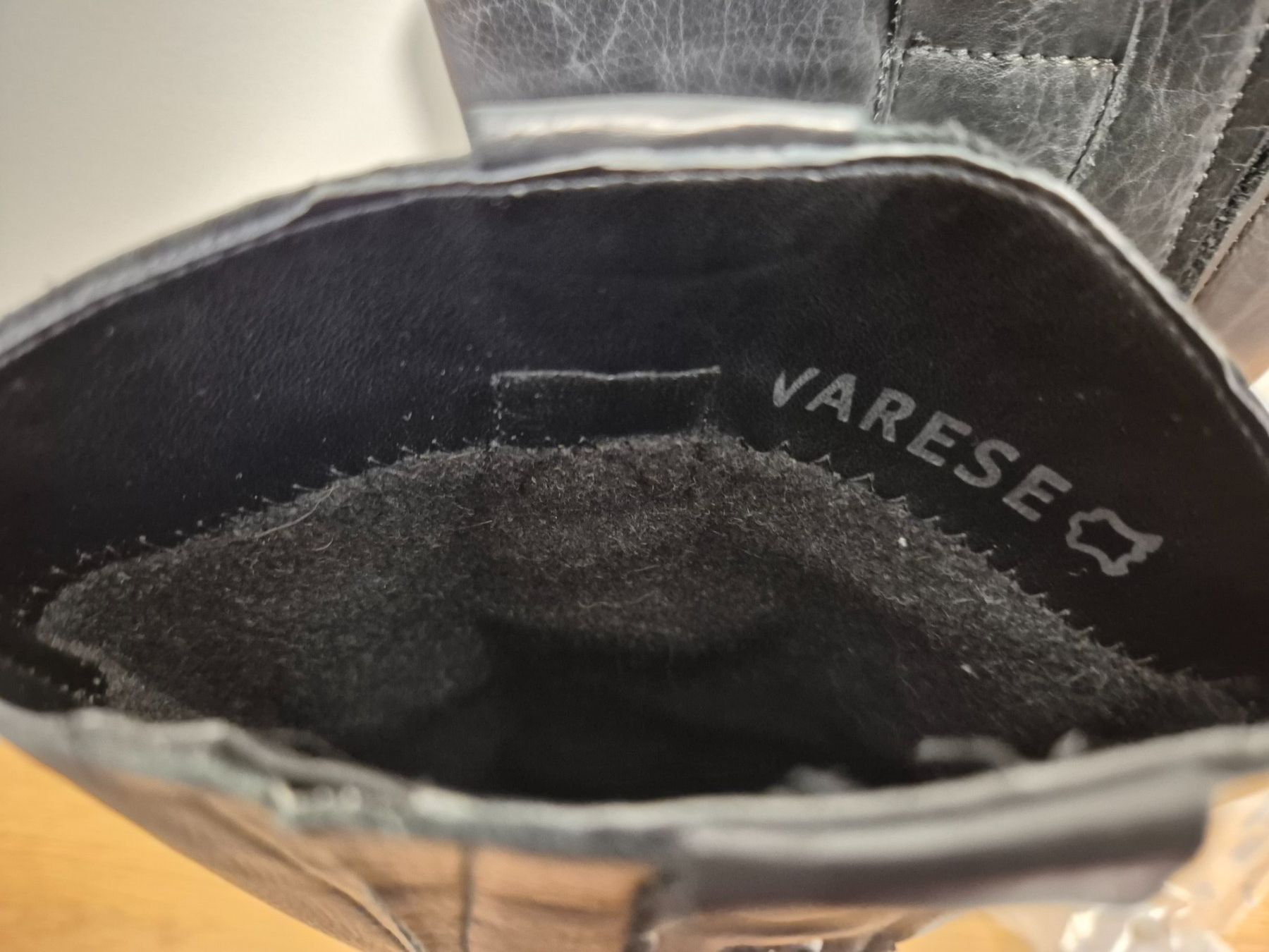 Damenschuhe: Western Lederstiefel, Grösse 35, schwarz – Gebraucht aus Vallon von Penny31 2