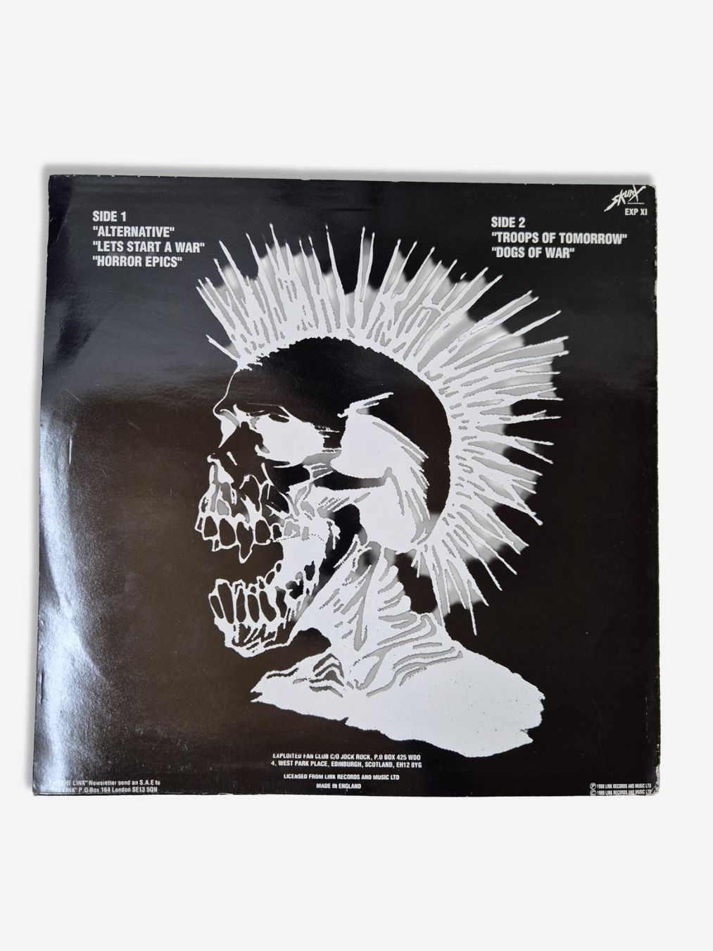 Schallplatten: The Exploited – Punks Alive!   (45t single 12") – Gebraucht aus Bogis-Bossey von VNT-GE.ch 1