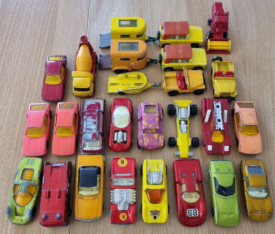 matchbox -lesney -norev-majorette -lot de 107 voiture 1/43