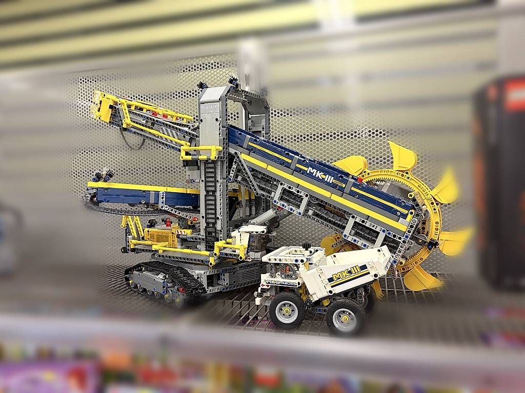 Lego Kit di costruzioni: LEGO Technic 42055 Schaufelradbagger  komplett – Usato da Langenthal venduto da PituPitu