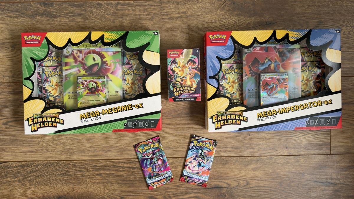Pokémon Carte collezionabili: Pokemon Erhabene Helden Mega Collection Boxes + Bundle – Nuovo e nell'imballaggio originale da Basel venduto da rup_r2m2