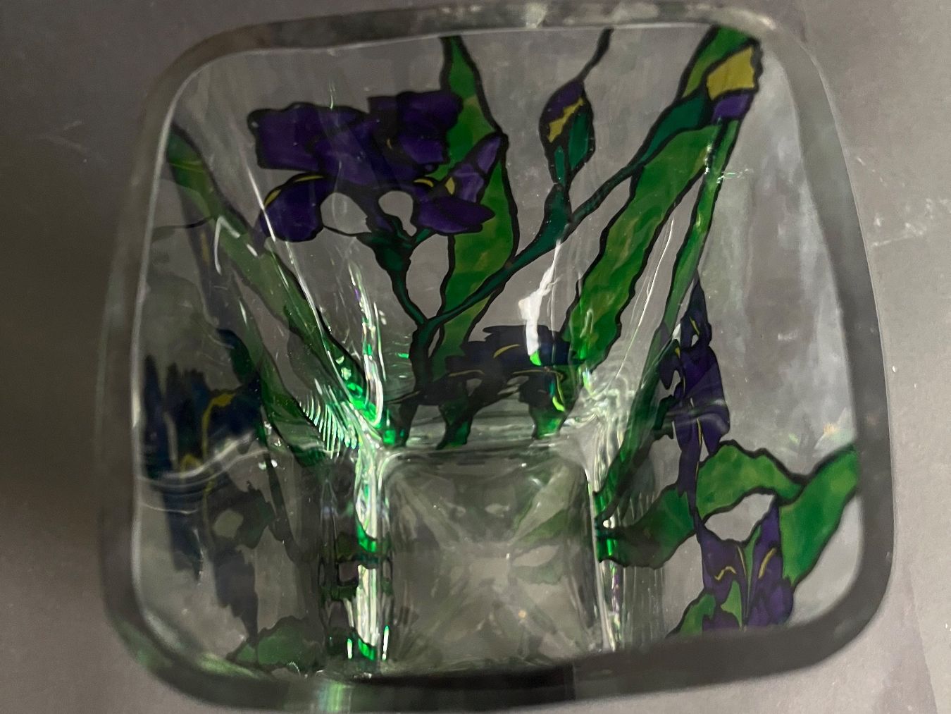 Vasi & Recipienti: Iris Vase handbemalt im Tiffany Stil – Usato da Uster venduto da colmo 4