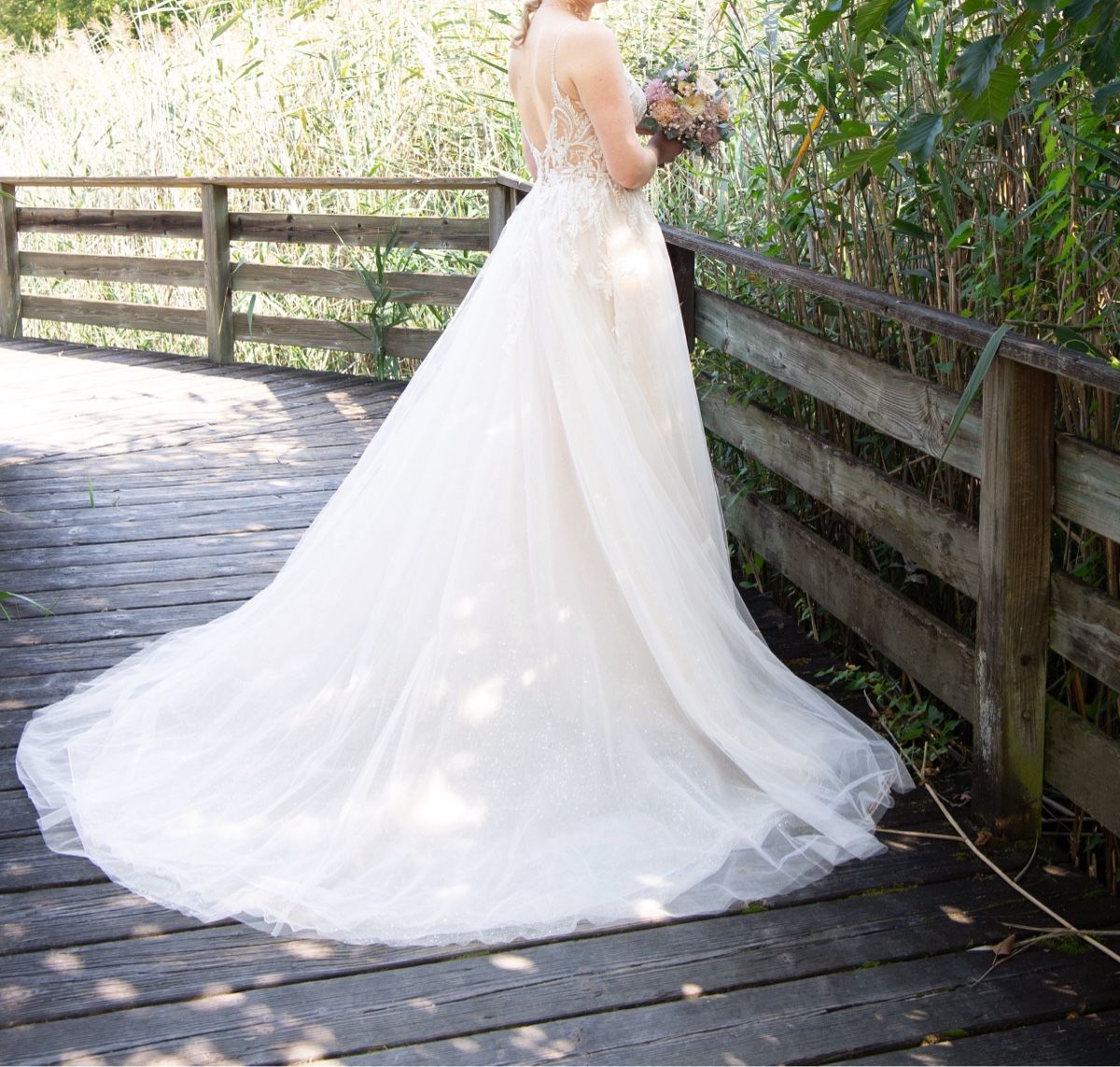 Kleider: Brautkleid Modeca Gr. 38 – Gebraucht aus Brunnen von Herzig-Brautmode 2
