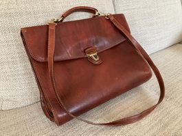 The Bridge Cartella 24 Ore in Cuoio Vintage – Made in Italy