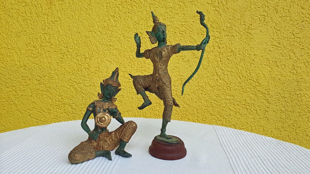 2 x TeppanomStatuen in Bronze Kaufen auf Ricardo
