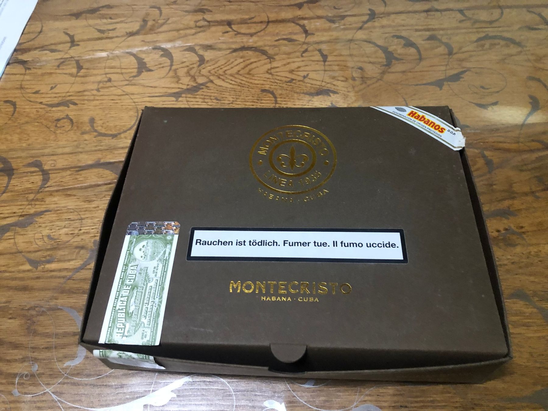 Montecristo Sigari: Montecristo Linea 1935 Maltes – Nuovo (secondo la descrizione) da Henggart venduto da Griffin1643