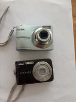 Appareil photo Nikon et Kodak 