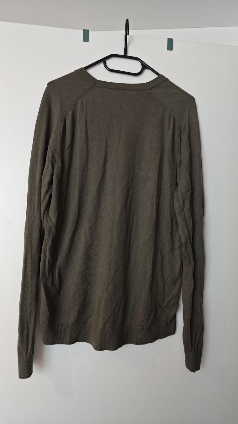 Benetton Pullover & Sweatshirts: Benetton Herrenpullover in Olivgrün – Gebraucht aus Bülach von mastika82 2