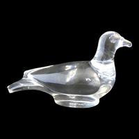 Colombe en cristal de Baccarat