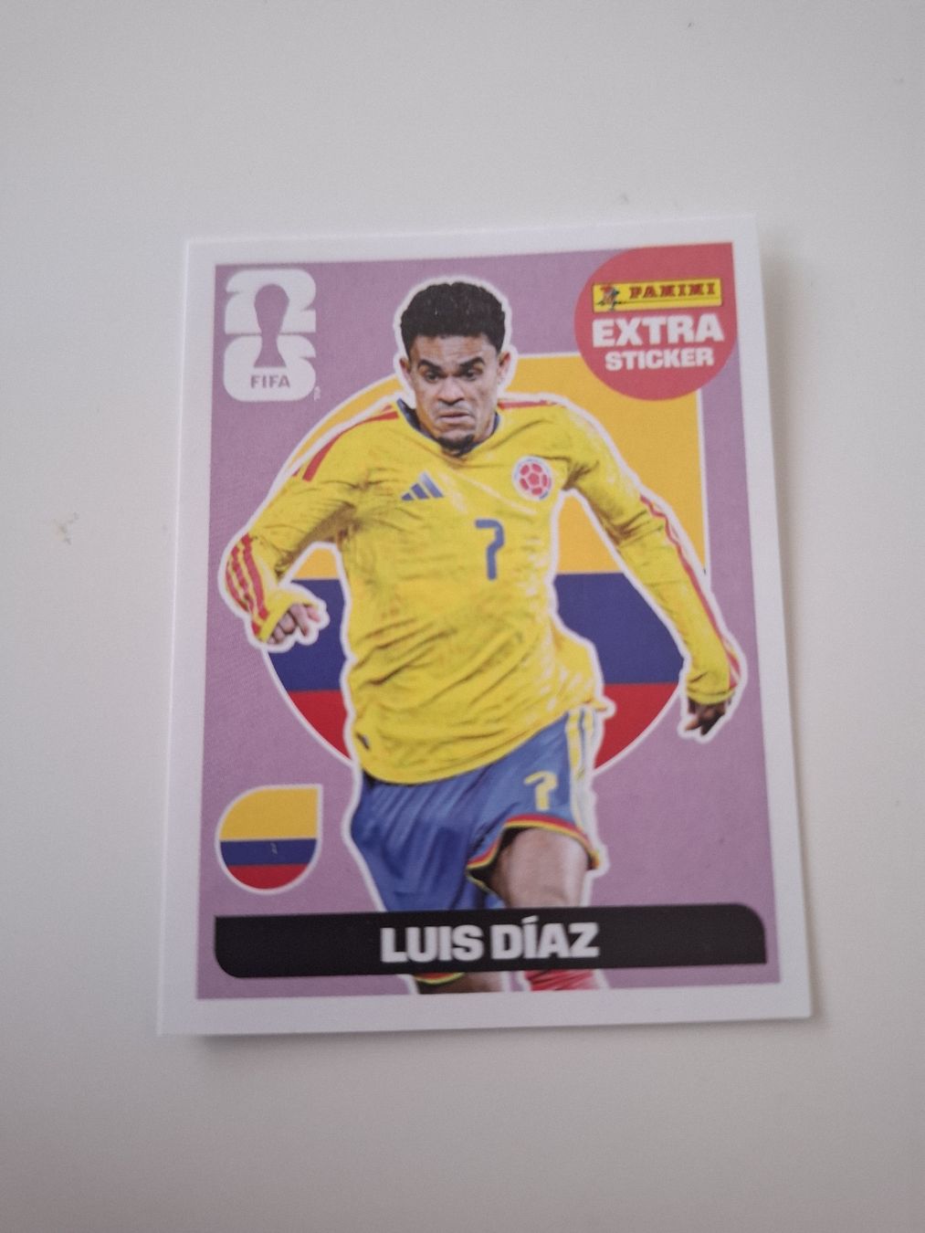 Panini Carte collezionabili: Panini extra sticker Pink Luis Diaz. – Nuovo (secondo la descrizione) da Buttisholz venduto da Flop