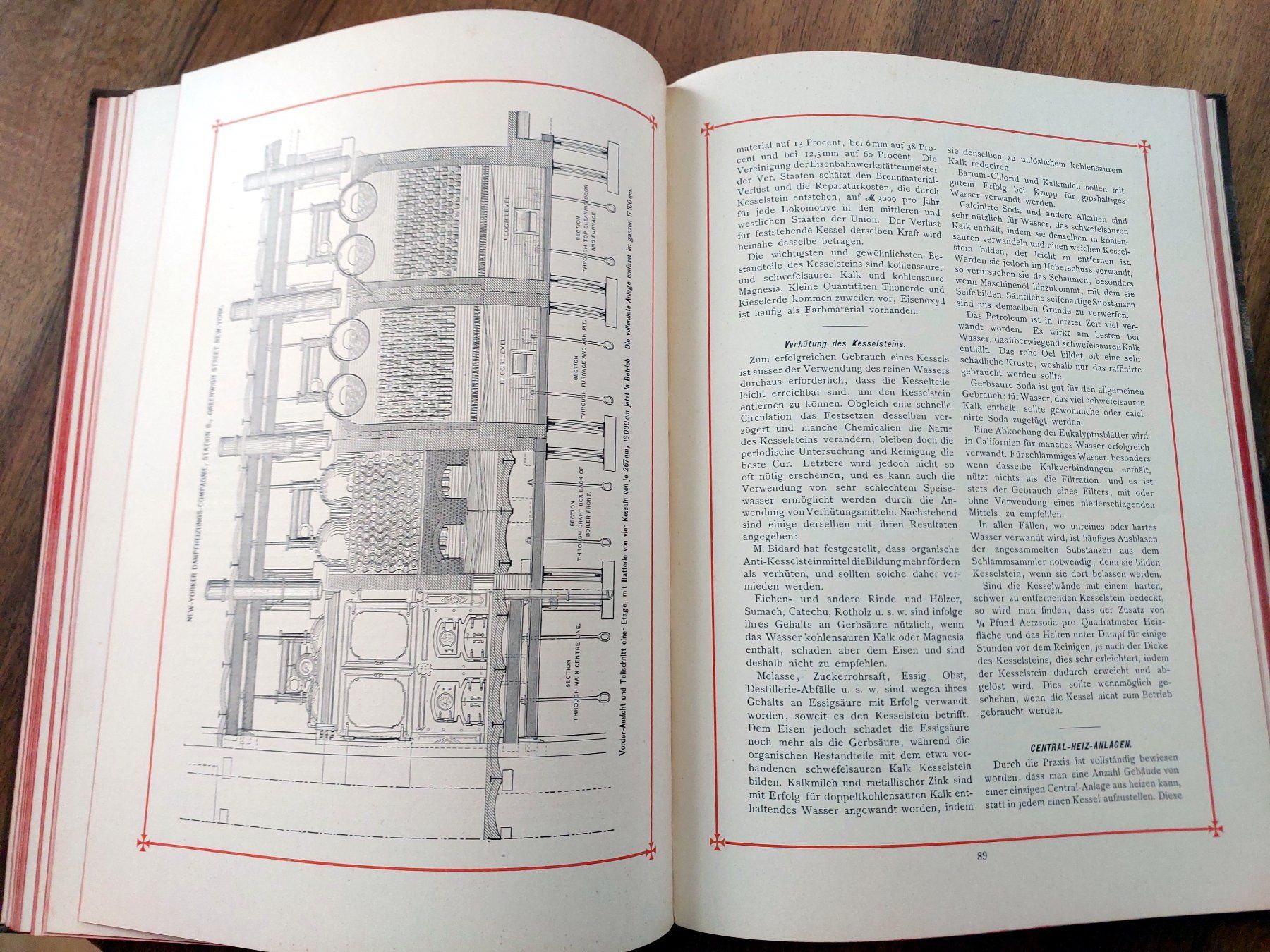 Libri: Antikes Buch Dampfmaschinen-Kessel Technik – Usato da Schönenwerd venduto da Steidi 5