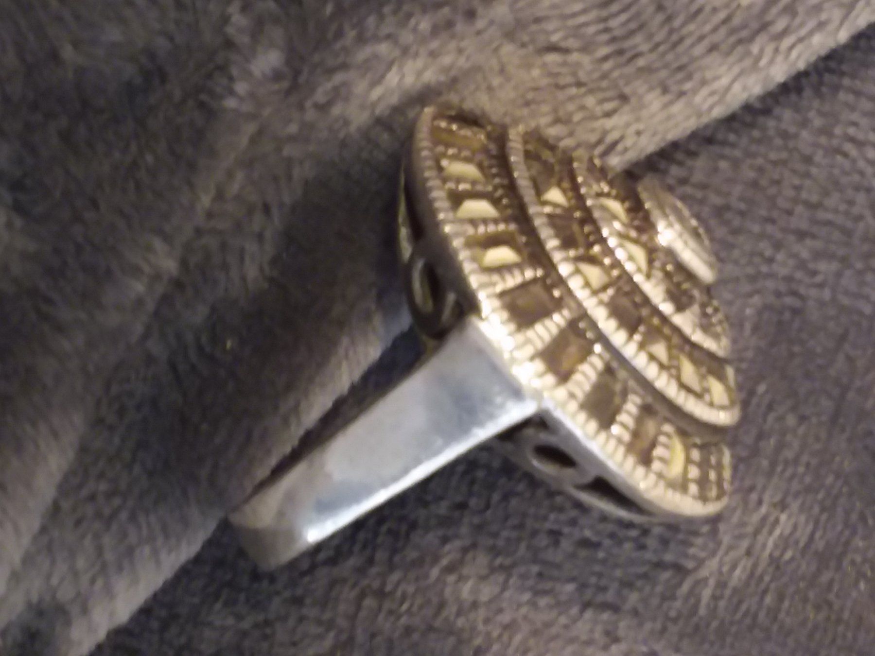 Ringe: Sterling Silber Markasiten Ring, Grösse 58 – Gebraucht aus Zürich von SciTec 5