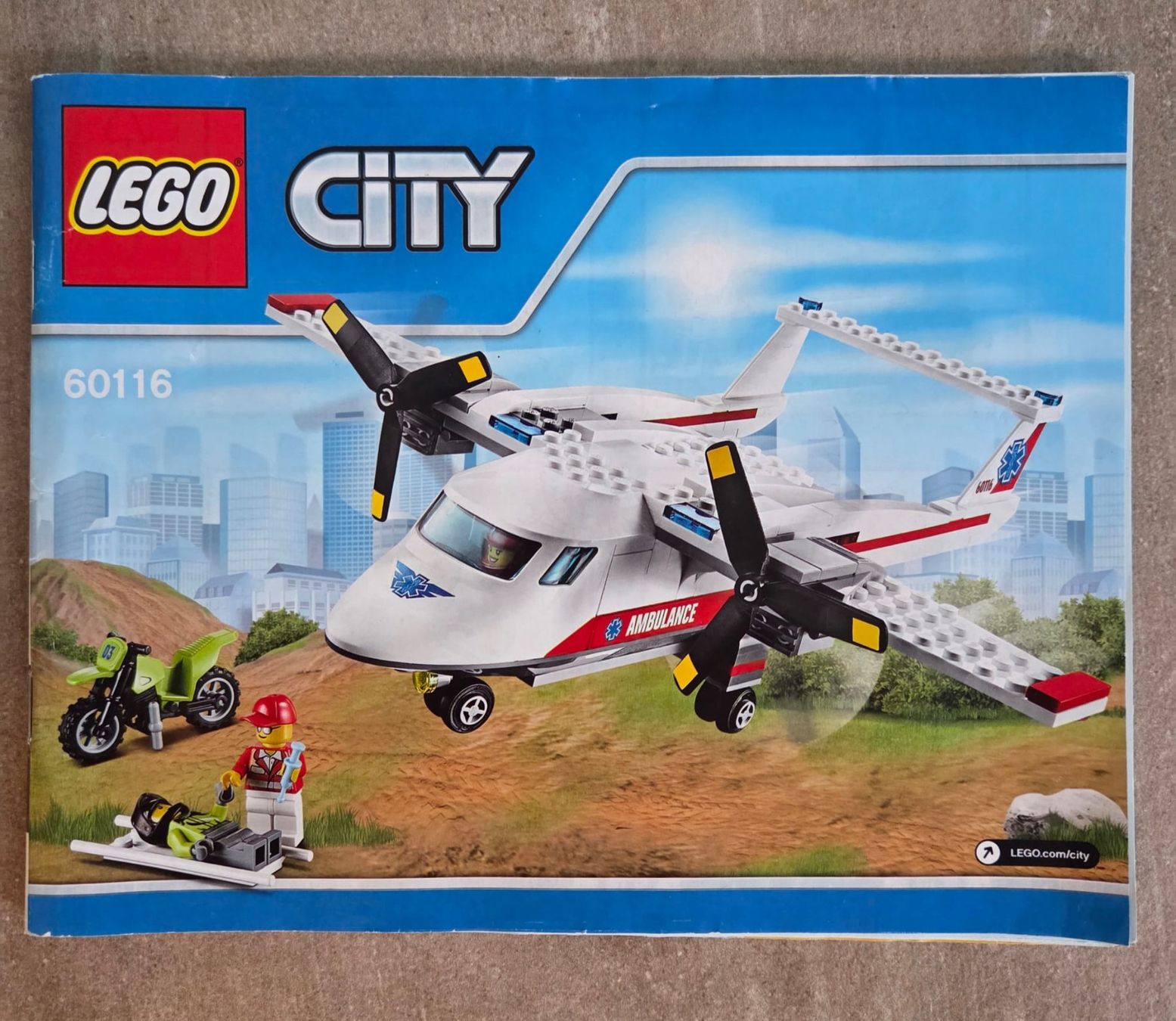 Lego Jouets: Rettungsflugzeug 60116 – D'occasion à Steinen par bra_9w8w