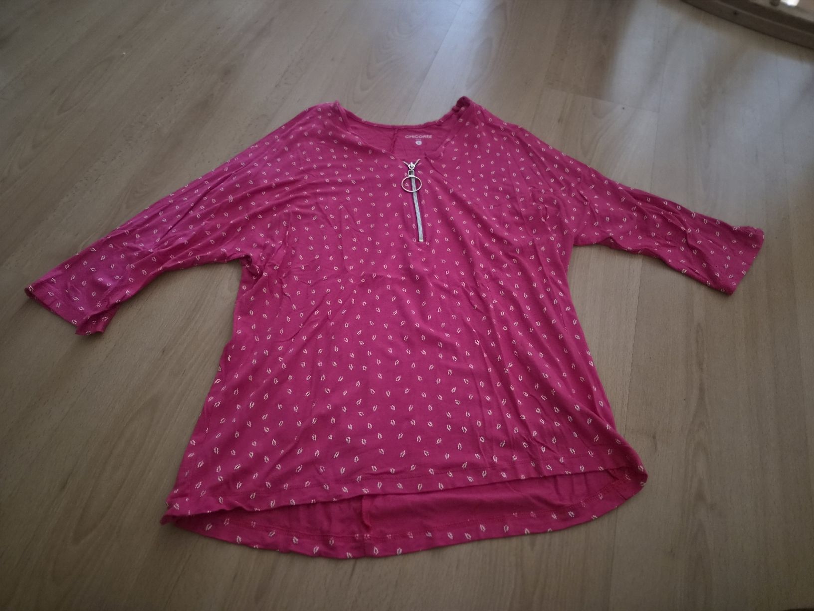 Tuniques: Chicoree Oberteil rot Grösse L mit Reissverschluss – D'occasion à Mumpf par Fabis_Shop