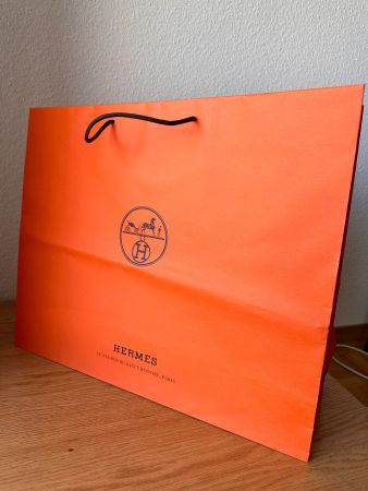 Original Hermès shopping paper bag