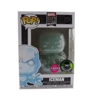 Iceman [Flocked] #504 Funko POP Marvel
