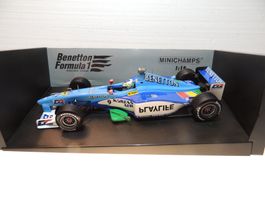 Minichamps Benetton F1 Playlife G.Fisichella 1999 1:18