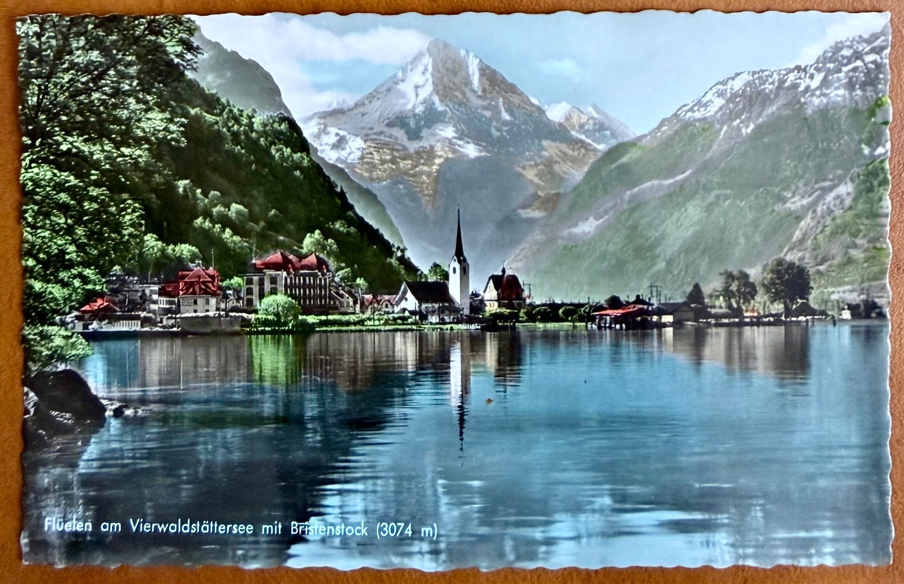 Cartes postales: Flüelen - Panorama - AK – D'occasion à Lutry par Ediego