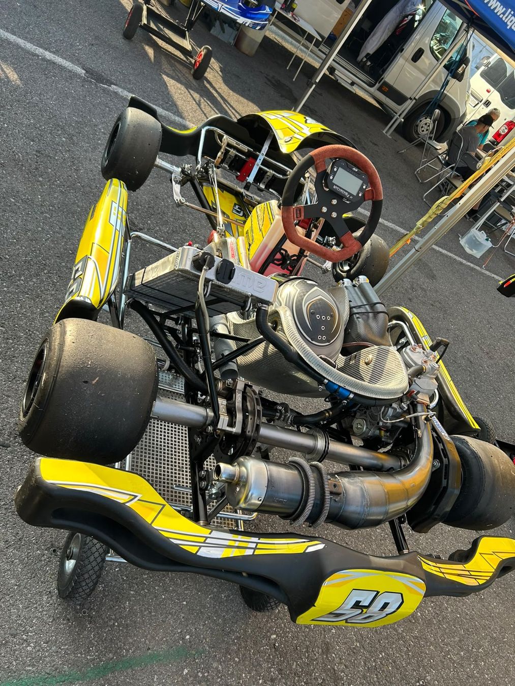 Go-Kart: Chassis Praga Fighter ohne Motor – Usato da Zauggenried venduto da bab_dhv9 2