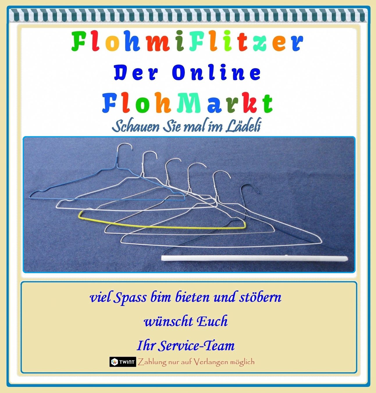 Kleiderbügel: Kleiderbügeln • Draht • Assortiment – Gebraucht aus Münchwilen TG von FLOHMIFLITZER