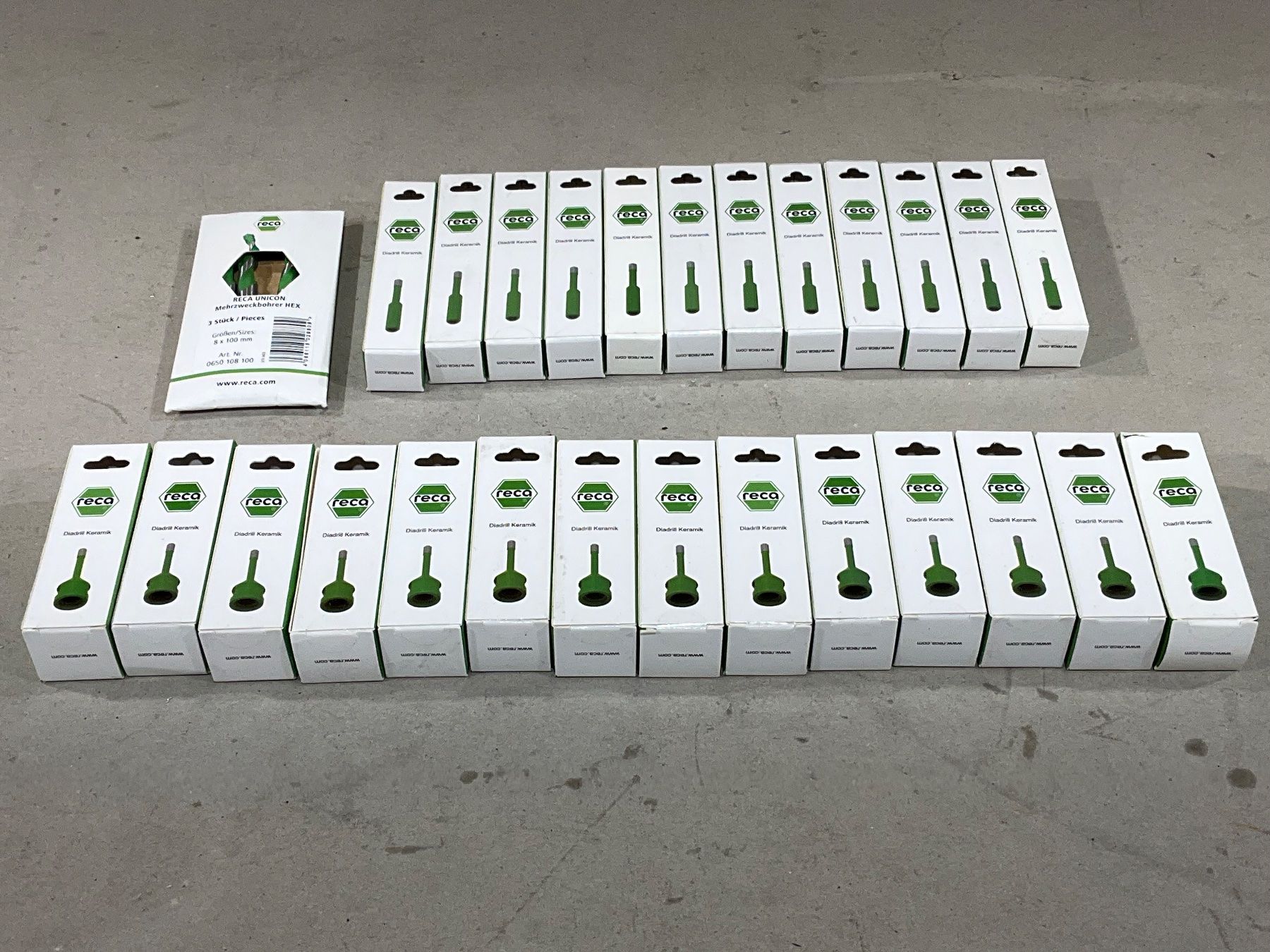 Alle Werkzeuge: 512 Posten Reca Diamantbohrer (29Stk) – Neu und originalverpackt aus Derendingen von Meisterstuecke